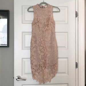 ASTR The Label Samantha Dress in Light Pink - M